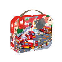 Janod Puzzel &ndash; De Brandweer 24 stukjes