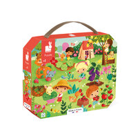 Janod Puzzel &ndash; Tuin 36 stukjes
