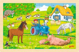 Goki Puzzel - Boerderij 