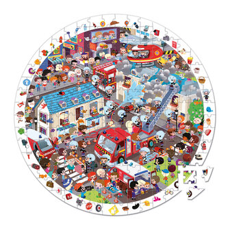 Janod Zoekpuzzel - Brandweer
