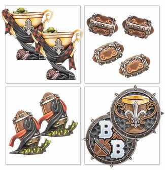 Warhammer Blood Bowl Bretonnian Blood Bowl Team: The Brionne Barons