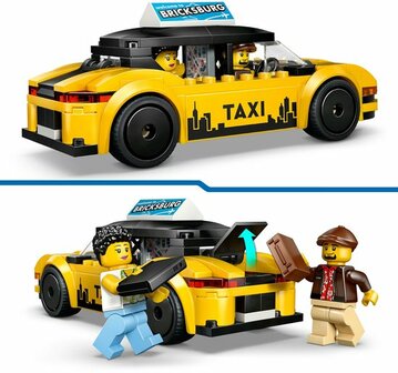 Lego City Gele Taxi