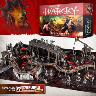 Warhammer Age of Sigmar Warcry Red Harvest Fight for the Dark essence of chaos