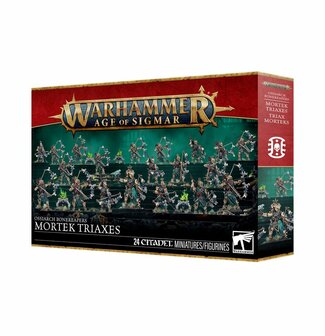 Warhammer Age of Sigmar Ossiarch Bonereapers Mortek Triaxes