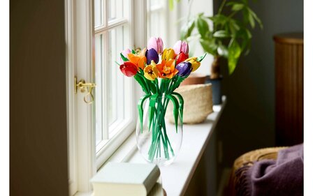 Lego Boeket met tulpen
