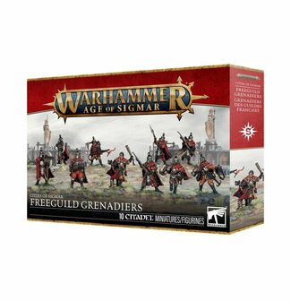 Warhamer Age of Sigmar Cities of Sgmar Freeguild Grenadiers