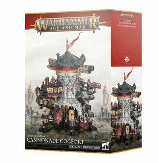 Warhammer Age of Sigmar Cities of Sigmar Cannonade Cogfort/ Conqueror Cogfort