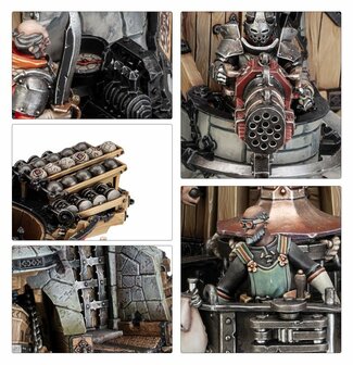 Warhammer Age of Sigmar Cities of Sigmar Cannonade Cogfort/ Conqueror Cogfort