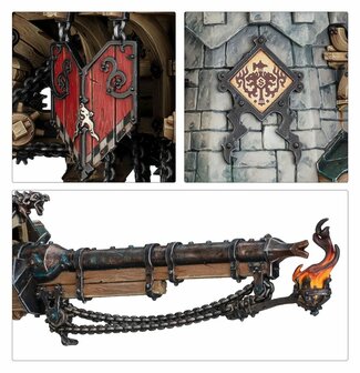 Warhammer Age of Sigmar Cities of Sigmar Cannonade Cogfort/ Conqueror Cogfort