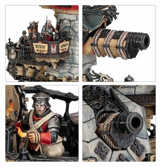 Warhammer Age of Sigmar Cities of Sigmar Cannonade Cogfort/ Conqueror Cogfort