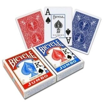 2 &ndash; Pack Jumbo Index speelkaarten