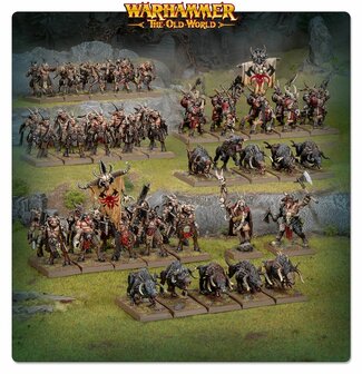 Warhammer The Old World Beastmen Brayherds: Battle March Army