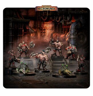 Warhammer Necromunda Goliath Forge Bosses &amp; Sumpkrocs