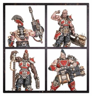 Warhammer Necromunda Goliath Forge Bosses &amp; Sumpkrocs