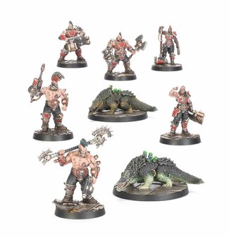 Warhammer Necromunda Goliath Forge Bosses &amp; Sumpkrocs