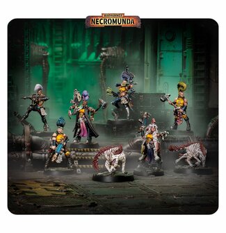 Warhamer Necromunda Escher Matriarchs &amp; Phyrr Cats