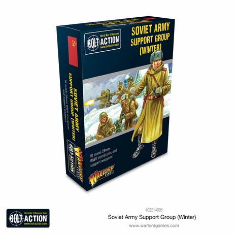 Bolt Action Soviet Army (winter) Support Group