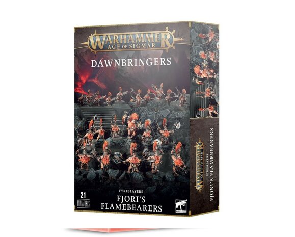 Warhammer Age of Sigmar Dawnbringers: Fyreslayers &ndash; Fjori's Flamebearers