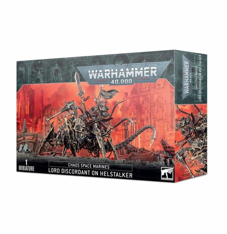 Warhammer 40,000 CSM: Lord Discordant on Helstalker