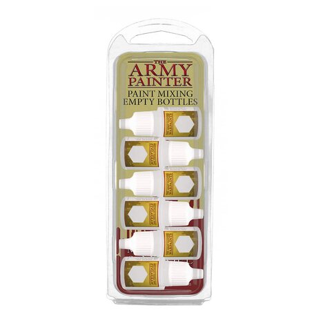 The Army Painter Paint Mixing Empty Bottles