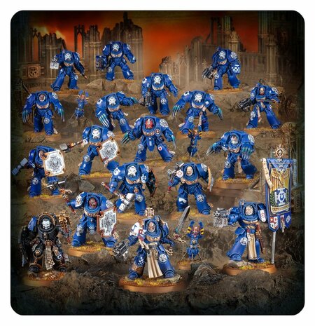 Warhammer 40,000  Space Marines Battleforce: Crux Terminatus