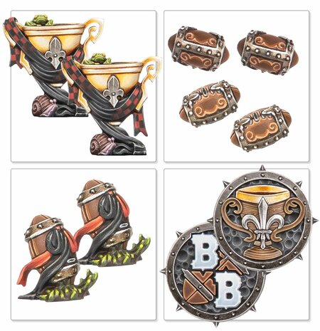 Warhammer Blood Bowl Bretonnian Blood Bowl Team: The Brionne Barons