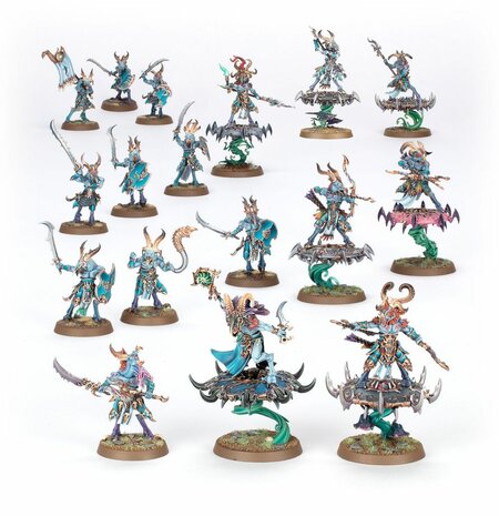 Warhammer Age of Sigmar Spearhead: Disciples of Tzeentch &ndash; Tzaangor Warflock