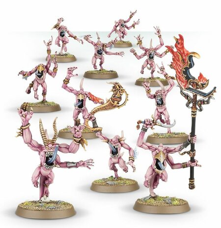 Warhammer Age of Sigmar Battleforce: Disciples of Tzeentch &ndash; Warpflame Cavalcade