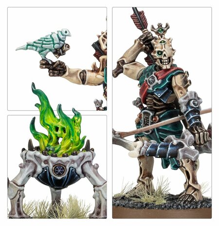 Warhammer Age of Sigmar Ossiarch Bonereapers Mortek Triaxes