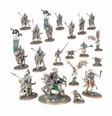 Warhammer Age of Sigmar Spearhead: Ossiarch Bonereapers &ndash; Kavalos Vanguard