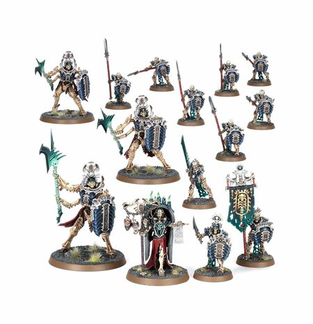 Warhammer Age of Sgmar Ossiarch Bonereapers: Regiment of Renown: Heralds of the Bone-tithe
