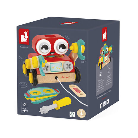 Janod Brico&rsquo;Kids &ndash; Robot