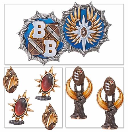Warhammer Blood Bowl High Elf Blood Bowl Team: The Caledor Dragons