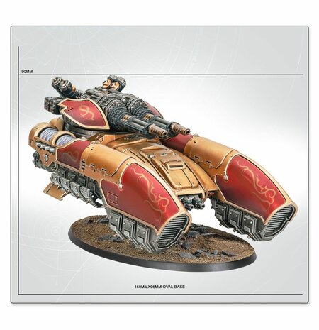 Warhammer The Horus Heresy Caladius Annihilator Grav-tank