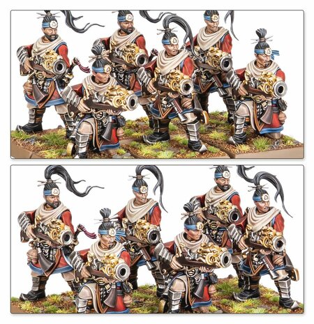 Warhammer The Old World Grand Cathay Iron Hail Gunners & Crane Gunner Teams (16-5-2026)