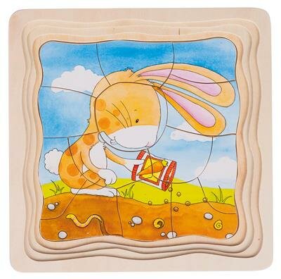 Goki Puzzel - Groentebed  