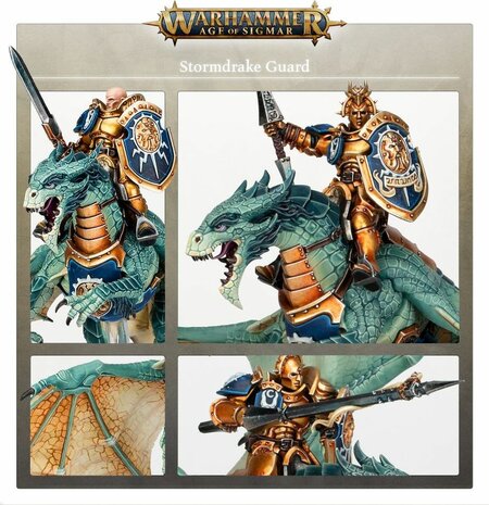 Warhammer age of Sigmar Stormcast eternals Stormdrake Guard