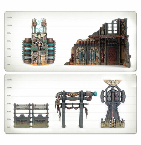 Warhammer 40,000 Combat Patrol  Terrain Set Battlezone