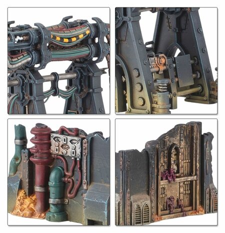 Warhammer 40,000 Combat Patrol  Terrain Set Battlezone