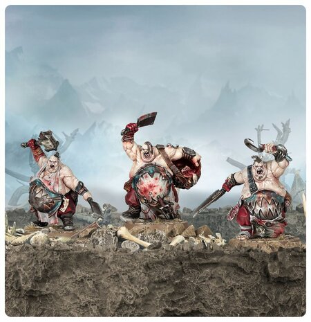 Warhammer Age of Sigmar Ogor Mawtribes Cleavers/Gutseers