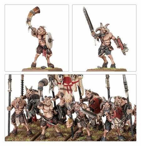Warhammer The Old World Beastmen Brayherds: Battle March Army