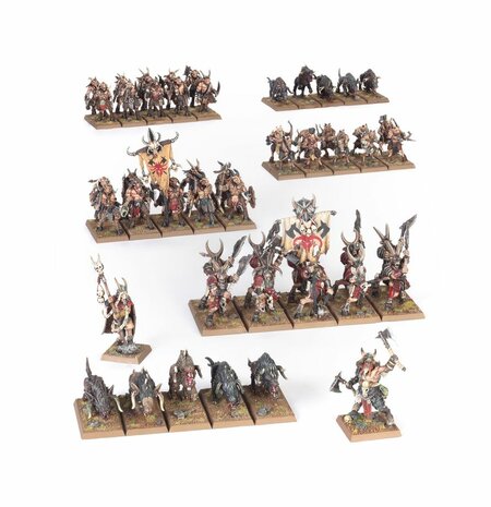 Warhammer The Old World Beastmen Brayherds: Battle March Army