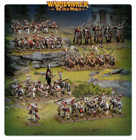 Warhammer The Old World Empire of Man: Battle March Army