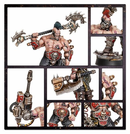 Warhammer Necromunda Goliath Forge Bosses & Sumpkrocs