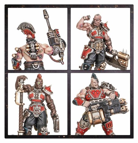 Warhammer Necromunda Goliath Forge Bosses & Sumpkrocs