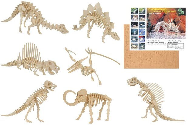 Goki Bouwpuzzel dinosaurus